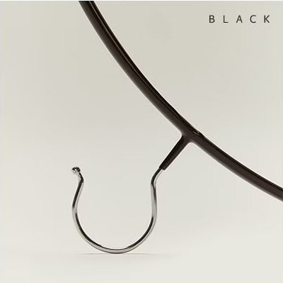 Durable Metal Clothes Hanger with Non-Slip Grip 50 pack