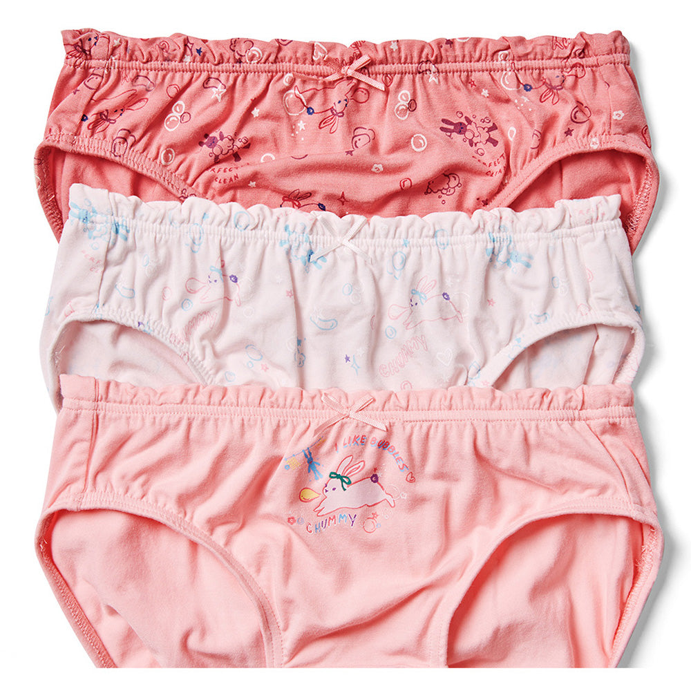 Moonya Moonya Girls Underwear – Bubble Bunny Premium Bamboo Panties (GF26)