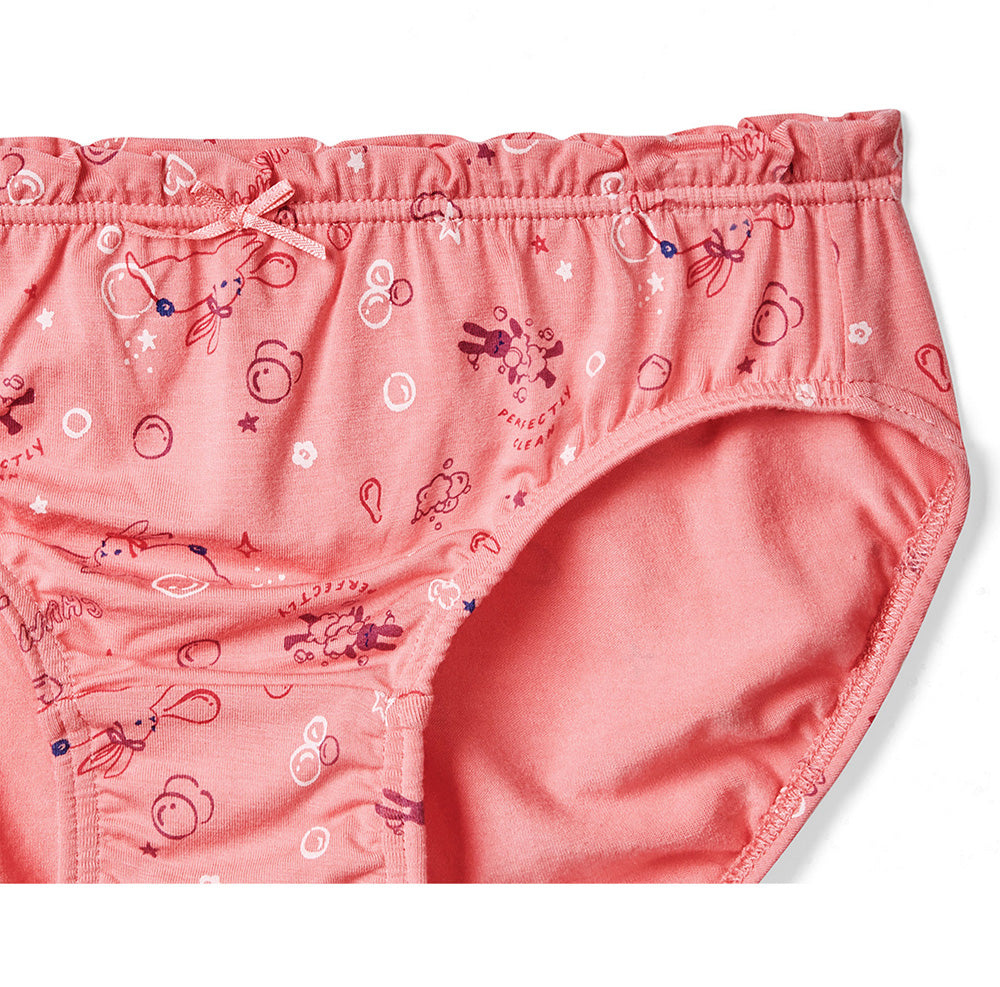Moonya Moonya Girls Underwear – Bubble Bunny Premium Bamboo Panties (GF26)