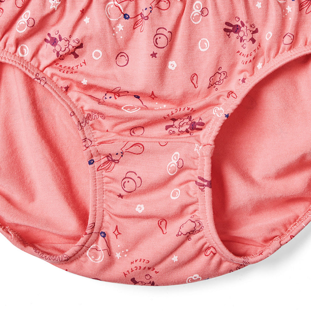 Moonya Moonya Girls Underwear – Bubble Bunny Premium Bamboo Panties (GF26)
