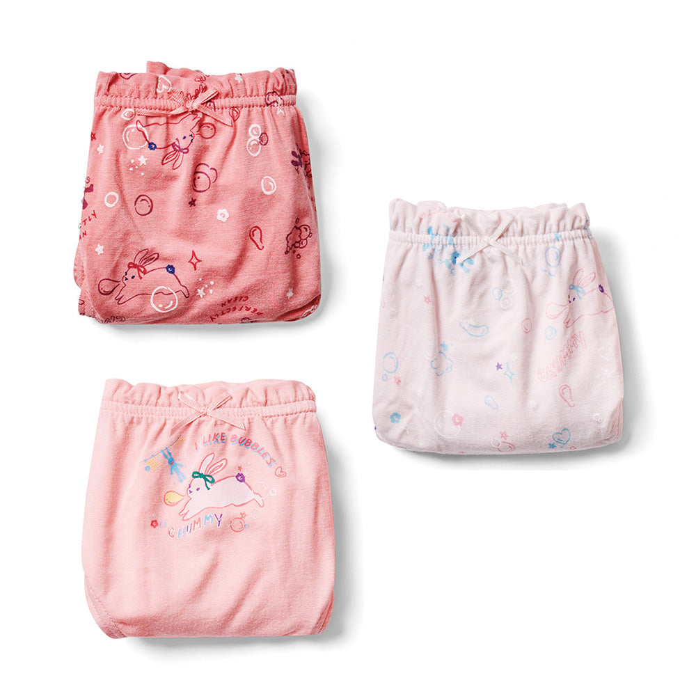 Moonya Moonya Girls Underwear – Bubble Bunny Premium Bamboo Panties (GF26)