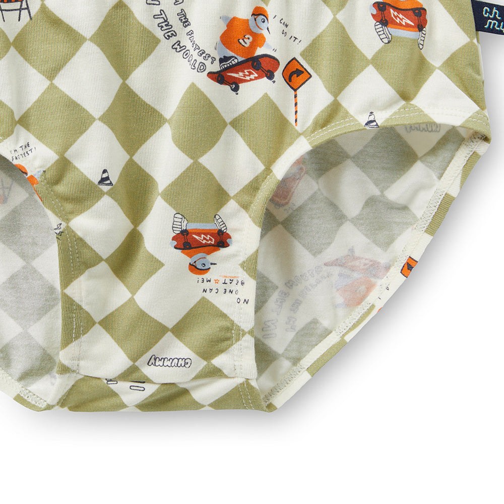 Moonya Moonya Boys Underwear – Tencel Modal Penguin Sports Day Briefs (HF01)