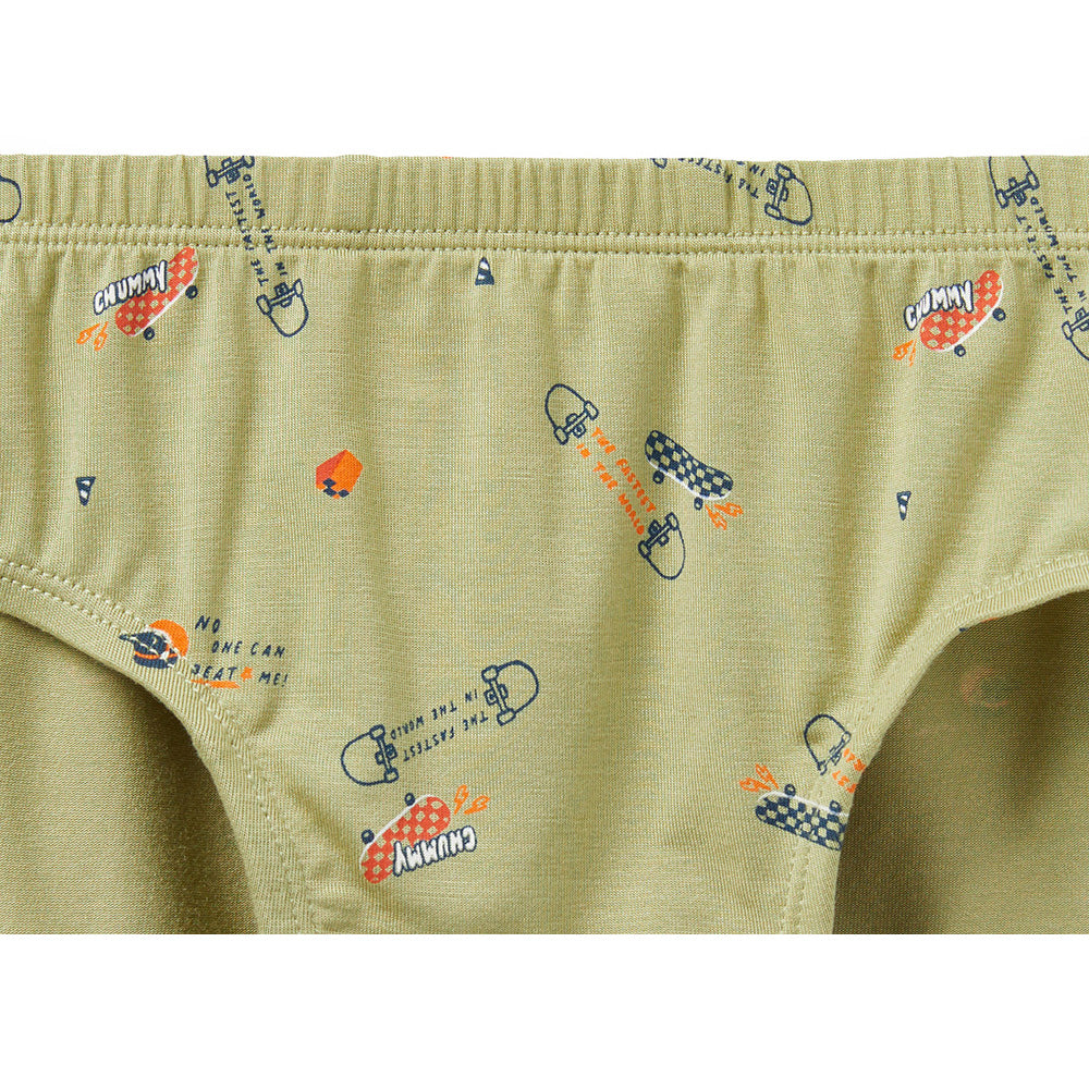 Moonya Moonya Boys Underwear – Tencel Modal Penguin Sports Day Briefs (HF01)