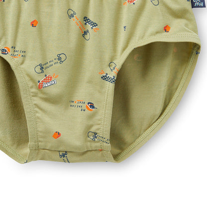 Moonya Moonya Boys Underwear – Tencel Modal Penguin Sports Day Briefs (HF01)