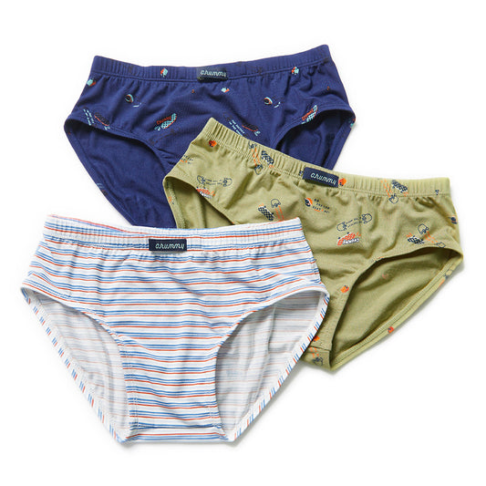 Moonya Moonya Boys Underwear – Tencel Modal Skateboard Briefs (HF07)