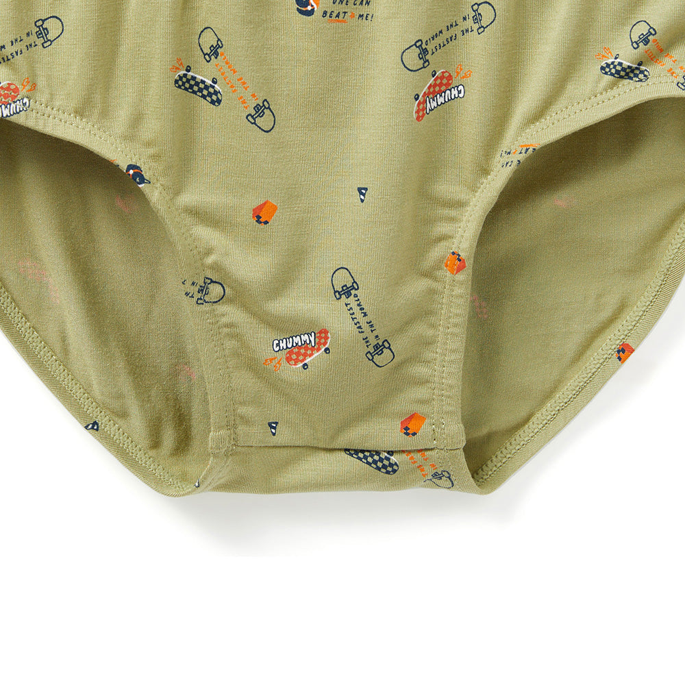 Moonya Moonya Boys Underwear – Tencel Modal Skateboard Briefs (HF07)