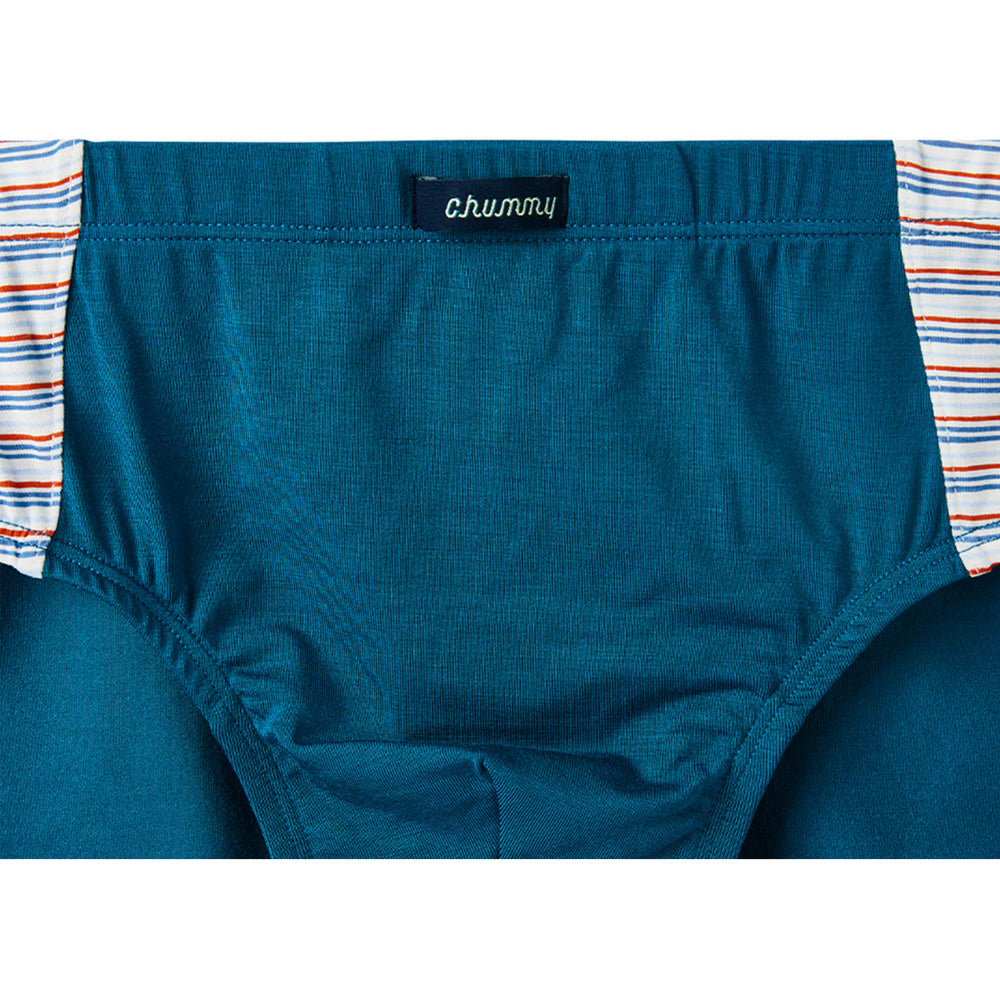 Moonya Moonya Boys Underwear – Tencel Modal Stripe Combo Briefs (HF13)
