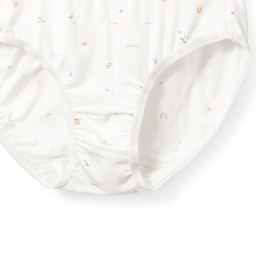 Moonya Moonya Girls Underwear – Daily Graphic Tencel Modal Panties (HF18)