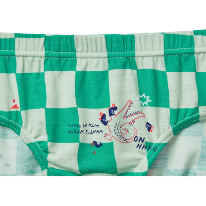 Moonya Moonya Boys Underwear – Tencel Modal Animal Friends Days Briefs (HS01)