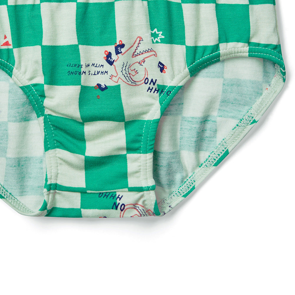 Moonya Moonya Boys Underwear – Tencel Modal Animal Friends Days Briefs (HS01)