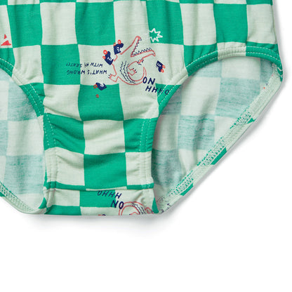 Moonya Moonya Boys Underwear – Tencel Modal Animal Friends Days Briefs (HS01)