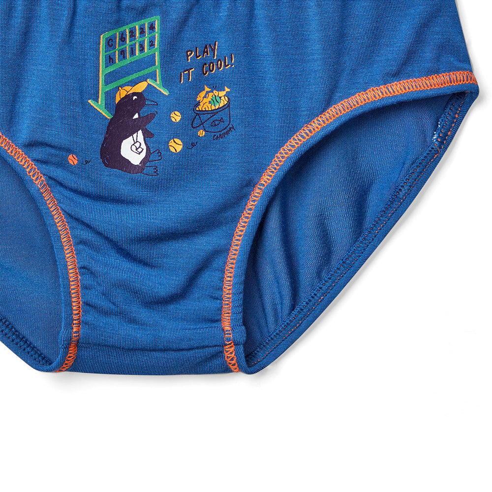Moonya Moonya Boys Underwear – Tencel Modal Animal Friends Days Briefs (HS01)