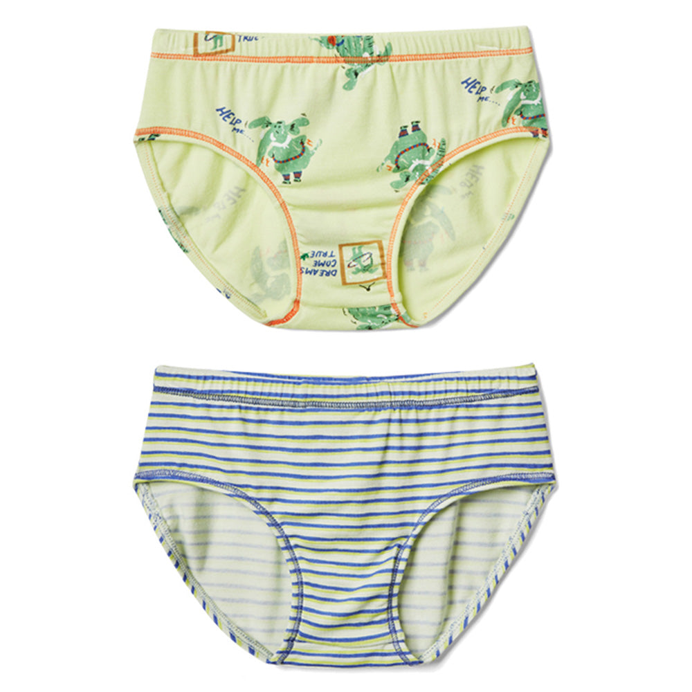 Moonya Moonya Boys Underwear – Tencel Modal Slim Fit Elephant Briefs (HS02)