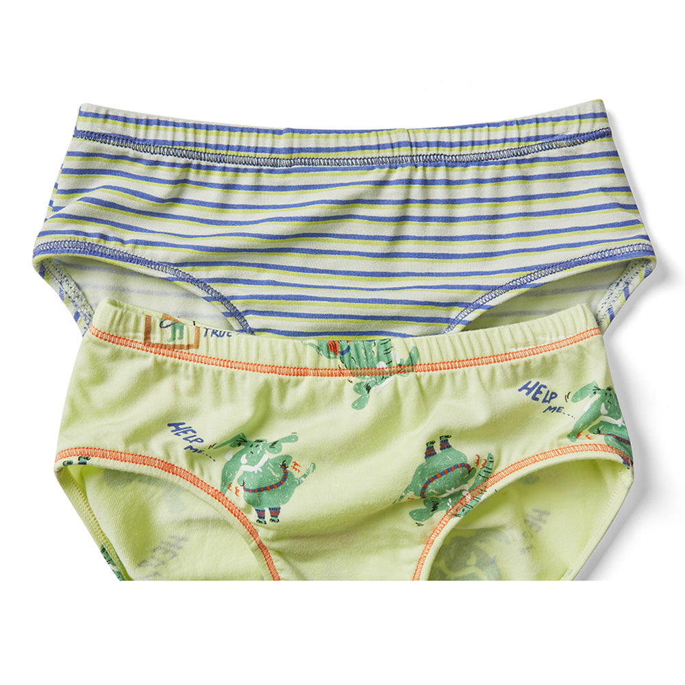 Moonya Moonya Boys Underwear – Tencel Modal Slim Fit Elephant Briefs (HS02)