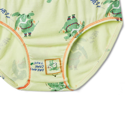 Moonya Moonya Boys Underwear – Tencel Modal Slim Fit Elephant Briefs (HS02)
