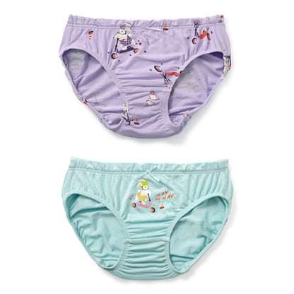 Moonya Moonya Girls Underwear – Brave Bunny Tencel Modal Panties (HS07)
