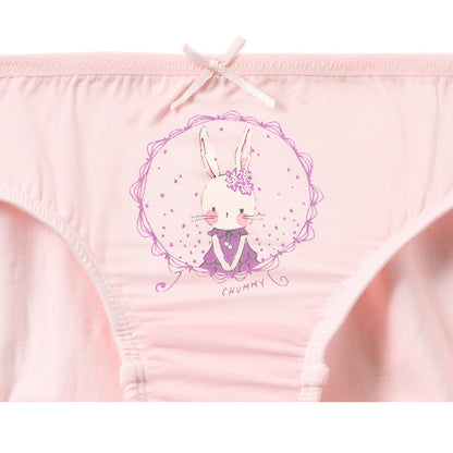 Moonya Moonya Girls Underwear – Meadow Bunny Premium Bamboo Panties (HS27)