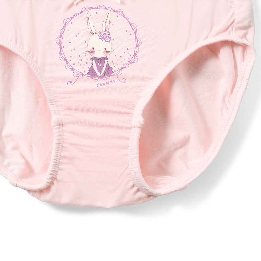Moonya Moonya Girls Underwear – Meadow Bunny Premium Bamboo Panties (HS27)