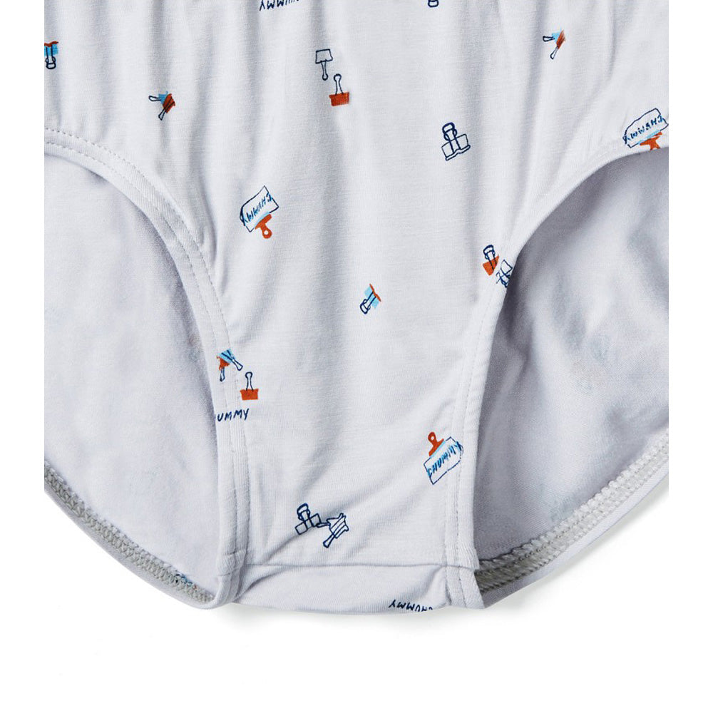 Moonya Moonya Boys Underwear – Premium Bamboo Simple Briefs (HS39)