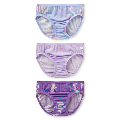 Moonya Moonya Girls Underwear – Aurora Space Bunny Tencel Modal Panties (IS01)