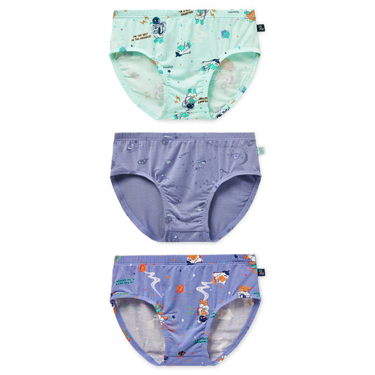 Moonya Moonya Boys Underwear – Tencel Modal Space Travel Briefs (IS01)
