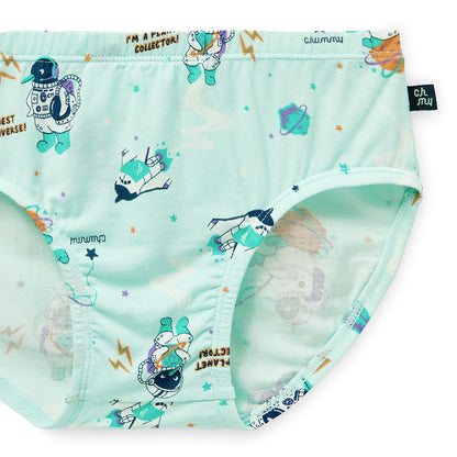 Moonya Moonya Boys Underwear – Tencel Modal Space Travel Briefs (IS01)