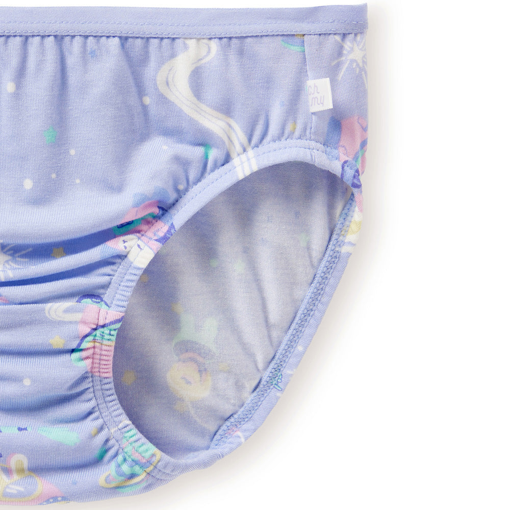 Moonya Moonya Girls Underwear – Aurora Space Bunny Tencel Modal Panties (IS01)