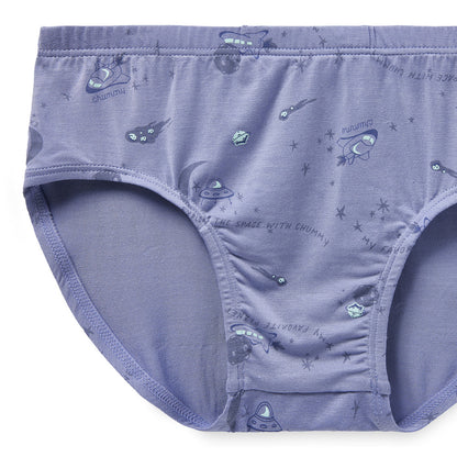 Moonya Moonya Boys Underwear – Tencel Modal Space Travel Briefs (IS01)
