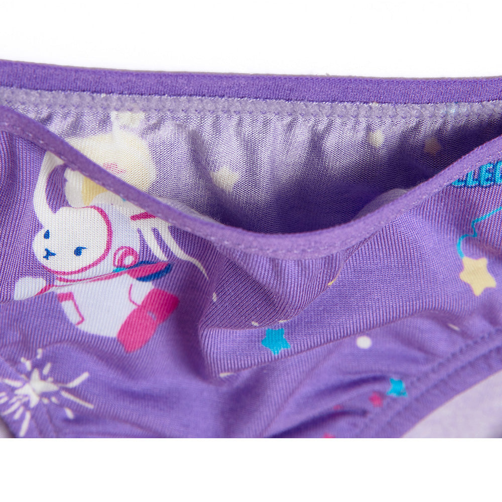 Moonya Moonya Girls Underwear – Aurora Space Bunny Tencel Modal Panties (IS01)