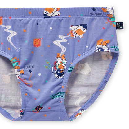 Moonya Moonya Boys Underwear – Tencel Modal Space Travel Briefs (IS01)