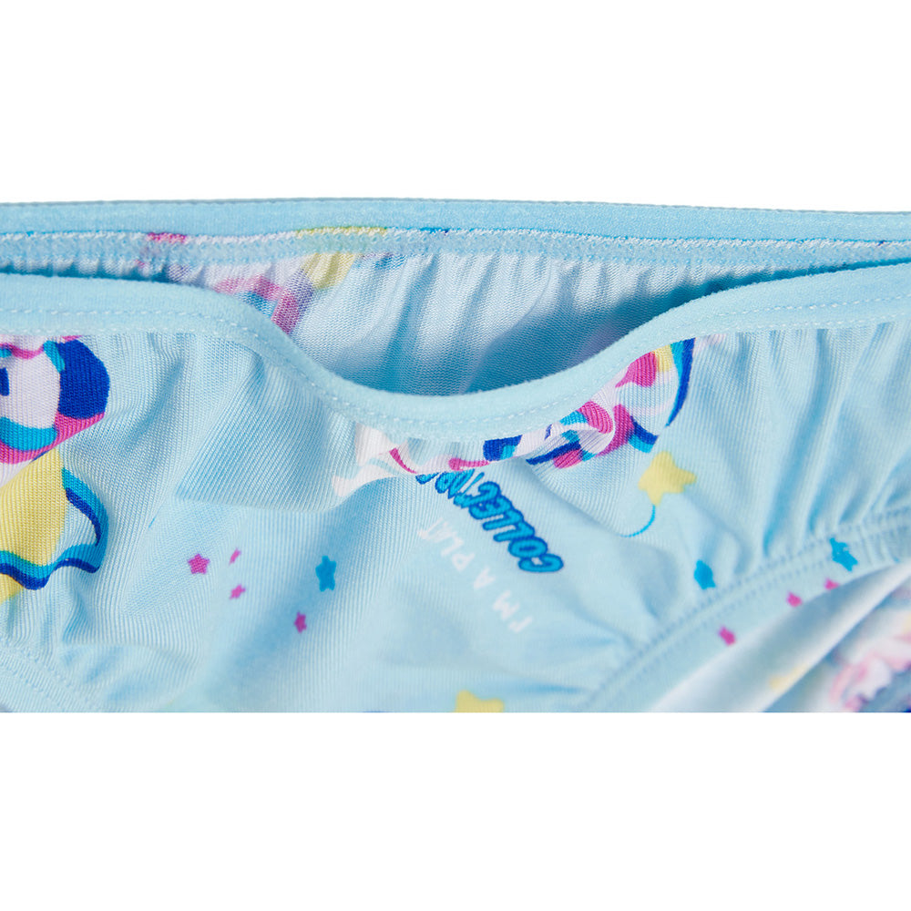Moonya Moonya Girls Underwear – Tencel Modal Soft Panties with Space Bunny Design (IS06)