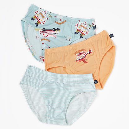 Moonya Moonya Boys Underwear – Modal Space Heroes Briefs (IS07)