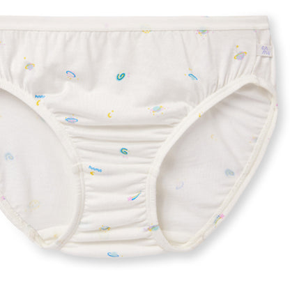 Moonya Moonya Girls Underwear – Galaxy Print Tencel Modal Panties (IS27)