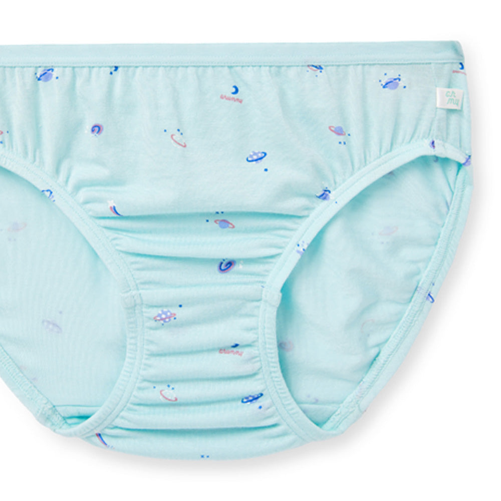 Moonya Moonya Girls Underwear – Galaxy Print Tencel Modal Panties (IS27)