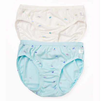 Moonya Moonya Girls Underwear – Galaxy Print Tencel Modal Panties (IS27)
