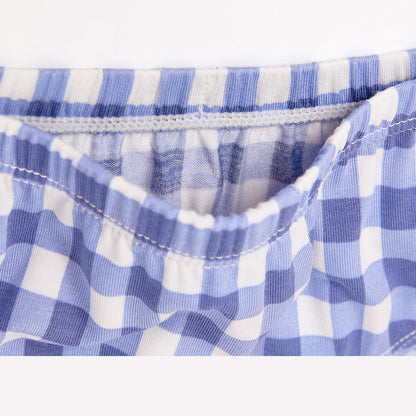 Moonya Moonya Boys Underwear – Tencel Modal Space Dinosaur Check Print Briefs (IS29)
