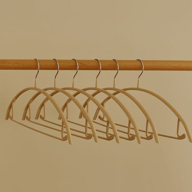 Durable Metal Clothes Hanger with Non-Slip Grip 50 pack