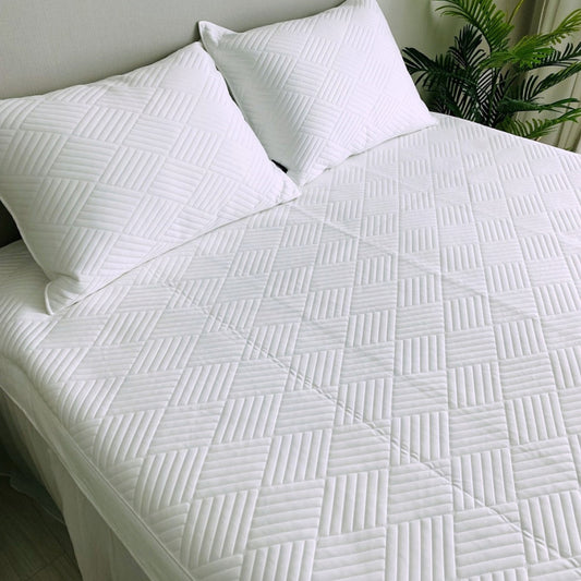 Huvis DURARON Icecell Cooling Mattress Pad – Lightweight Summer Bedding