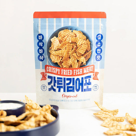 Crispy Fried Fish Meat 400g-Fried Jwipo, beer snack and bar food