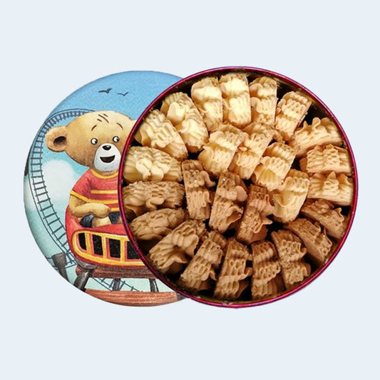 Jenny Cookies 2-Mix Cookies – Assorted Butter Cookies Gift Tin