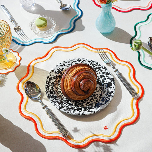MASION DE ART Floria Waterproof Table Placemat – Korean Table Mat