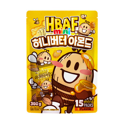 HBAF Mini Almonds Snack Pack – Korean Flavored Almonds, 300g / 400g
