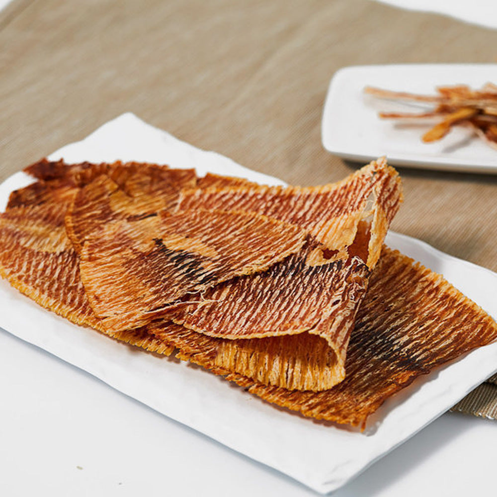 Squid Over Flower Seasoned Dried Squid Snack Soft 230g+Original 230g