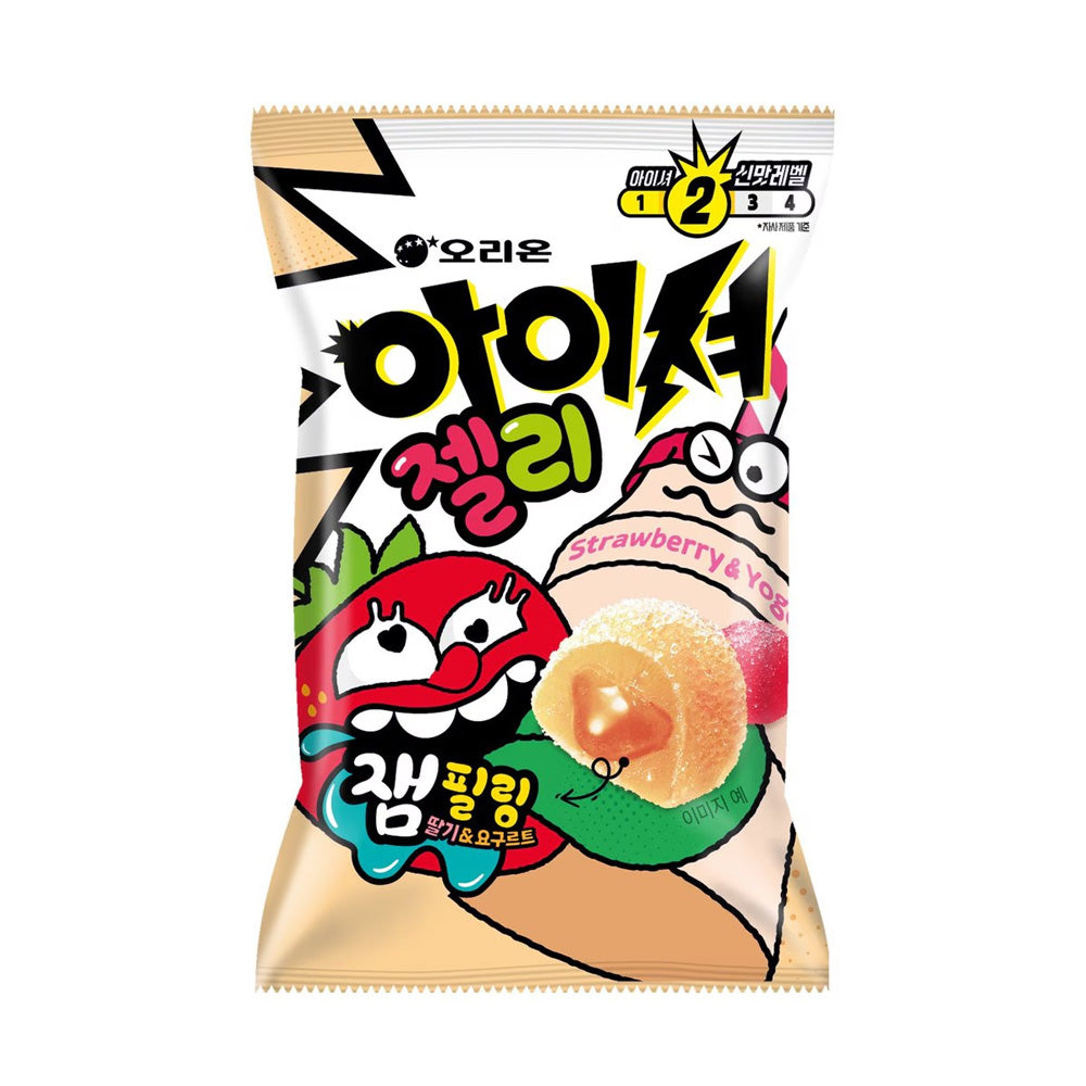 Super Sour Jelly Candy – Korean Sour Chewy Candy – 72g