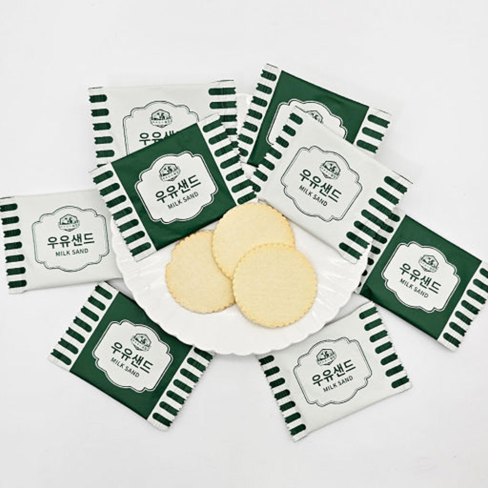 Jeju Milk Cream Cookies - Korean Dessert Gift Box from Morning Smile Dairy S