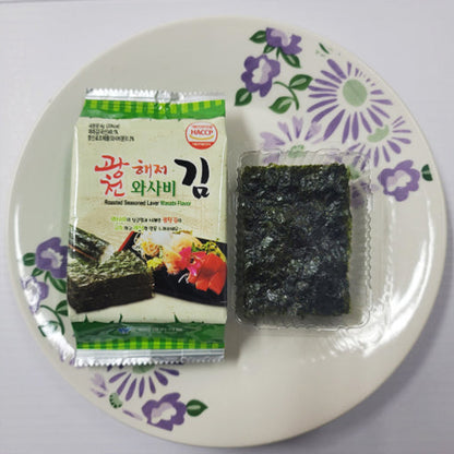 Gwangcheon Roasted Seaweed Snack – Wasabi Flavor