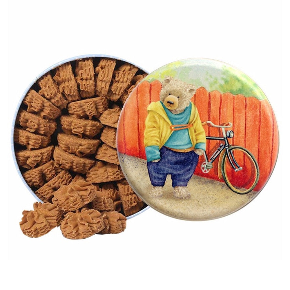 Jenny Cookies Coffee Cookies Large 640g – Rich Coffee Butter Cookies Gift Tin