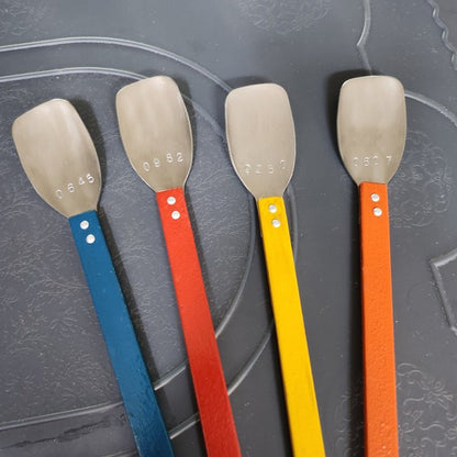 Handmade Korean Utensil by Soungchul Park – Lacquered Wooden Spoon from Cho Eun Sook Gallery