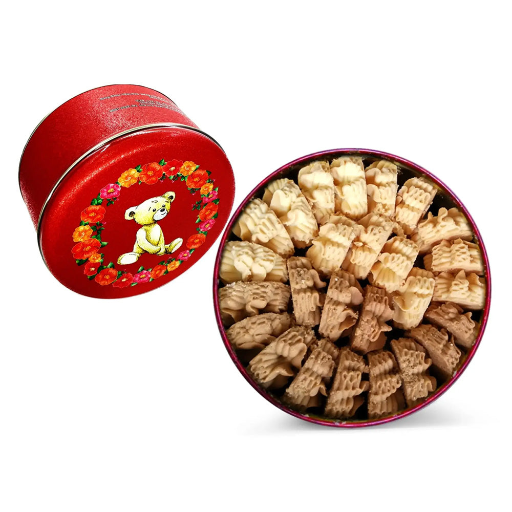 Jenny Cookies 2-Mix Cookies – Assorted Butter Cookies Gift Tin