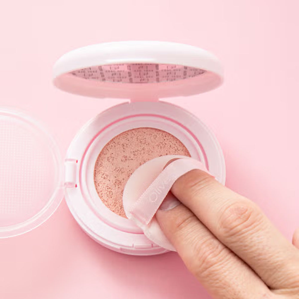 Mini Powder Puff Set of 2 - Soft Makeup Applicators for Oil Control Powder, Blush